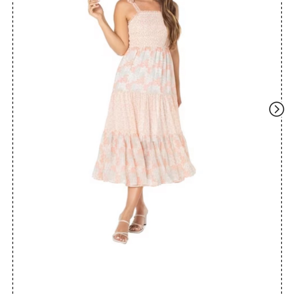 Celebrity Pink Midi dress